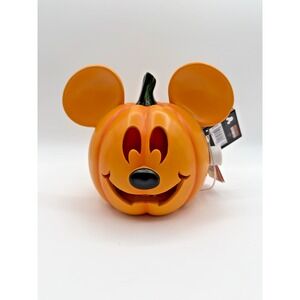 Disney Mickey LED Color Changing Light Up Resin Pumpkin Kohls Halloween 2025